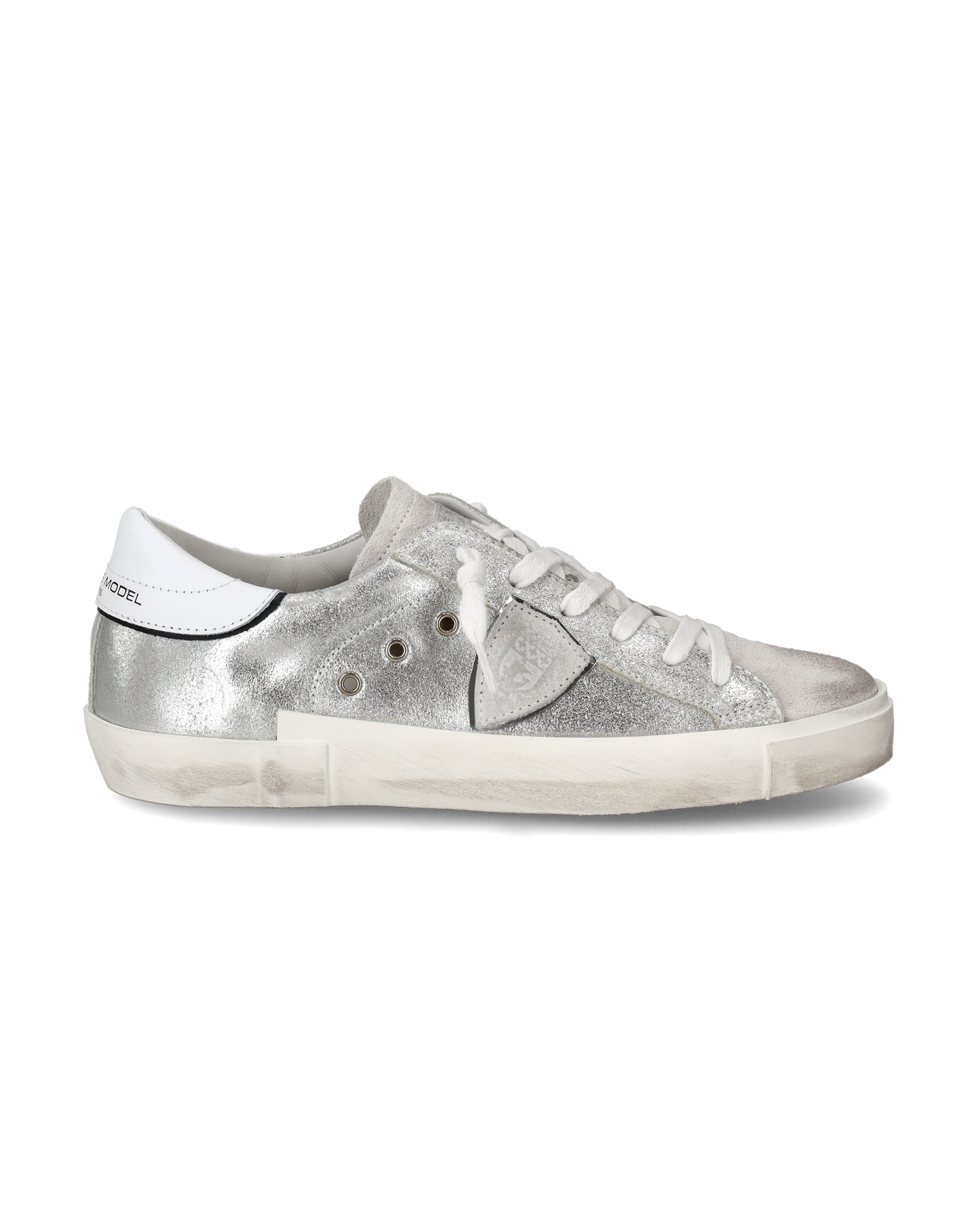 Sneaker basse Prsx donna - argento