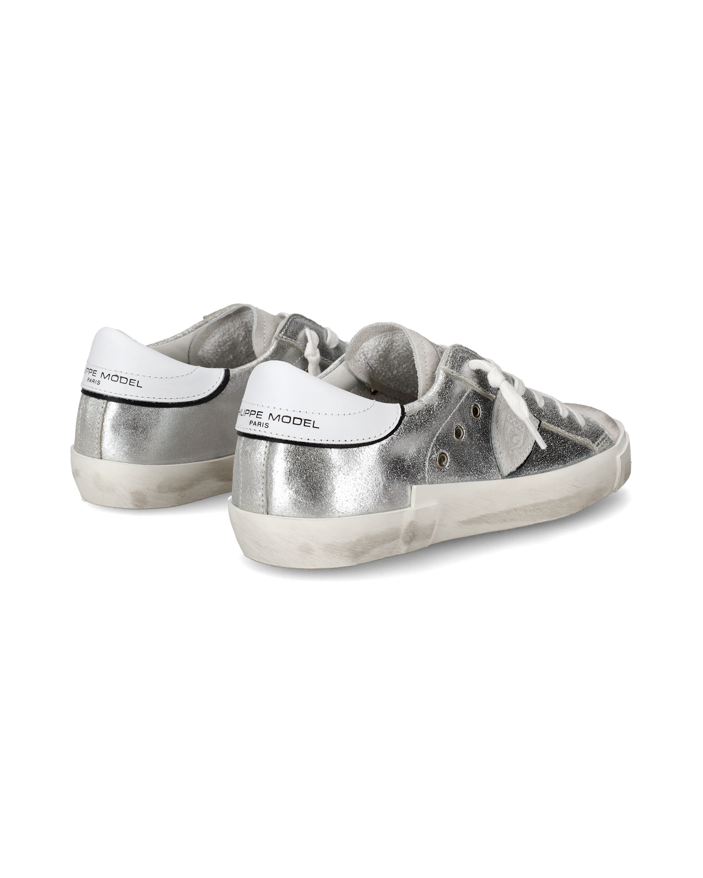 Sneaker basse Prsx donna - argento