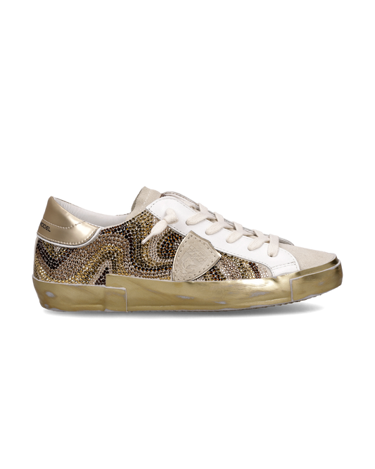 Sneakers Prsx Donna, Oro Beige