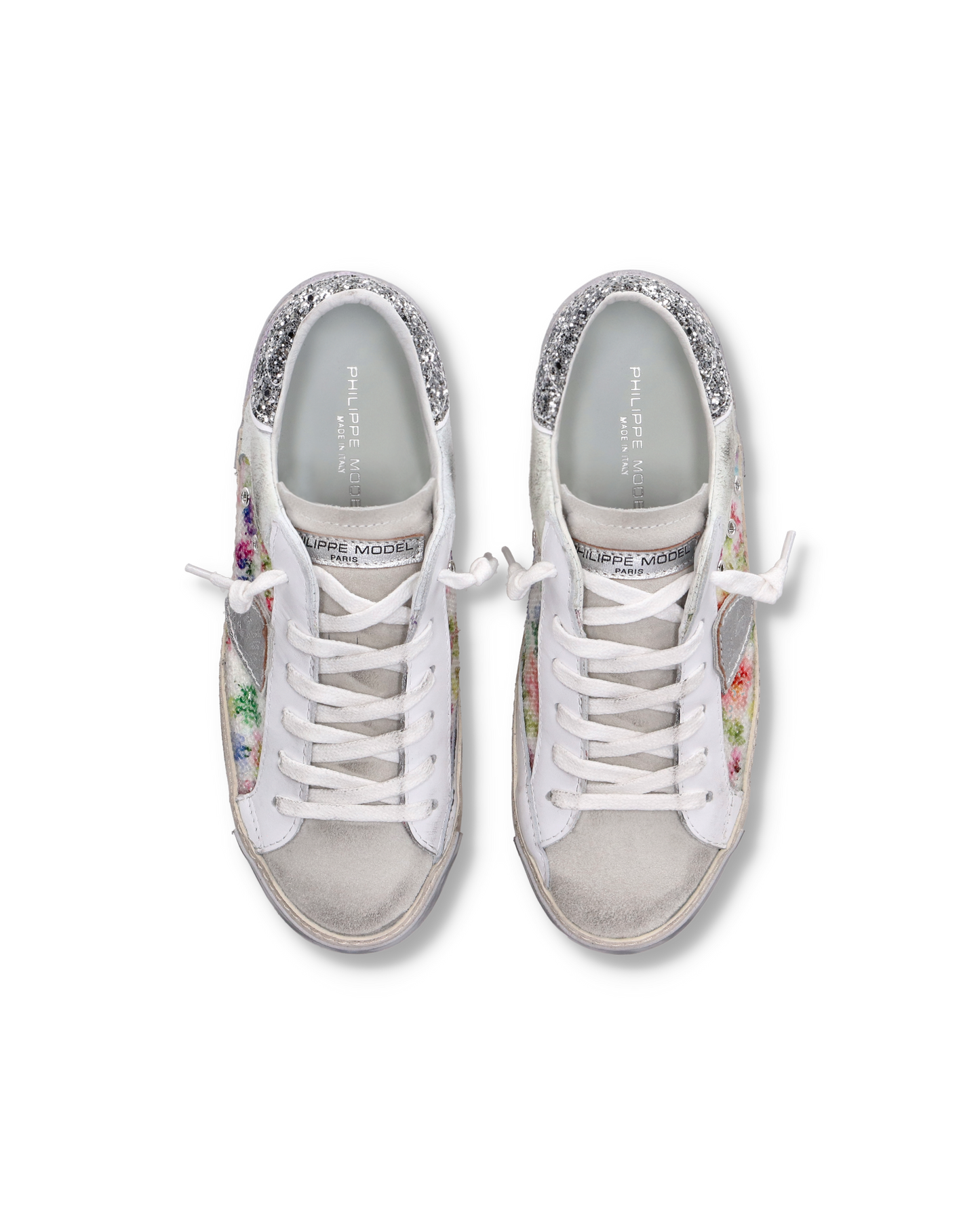 Sneaker bassa PRSX donna - bianco e argento