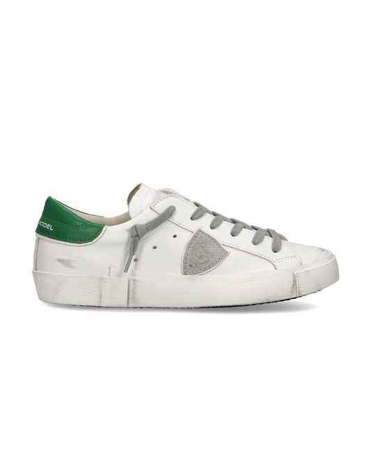Sneakers Prsx Donna, Bianco Verde Bottiglia