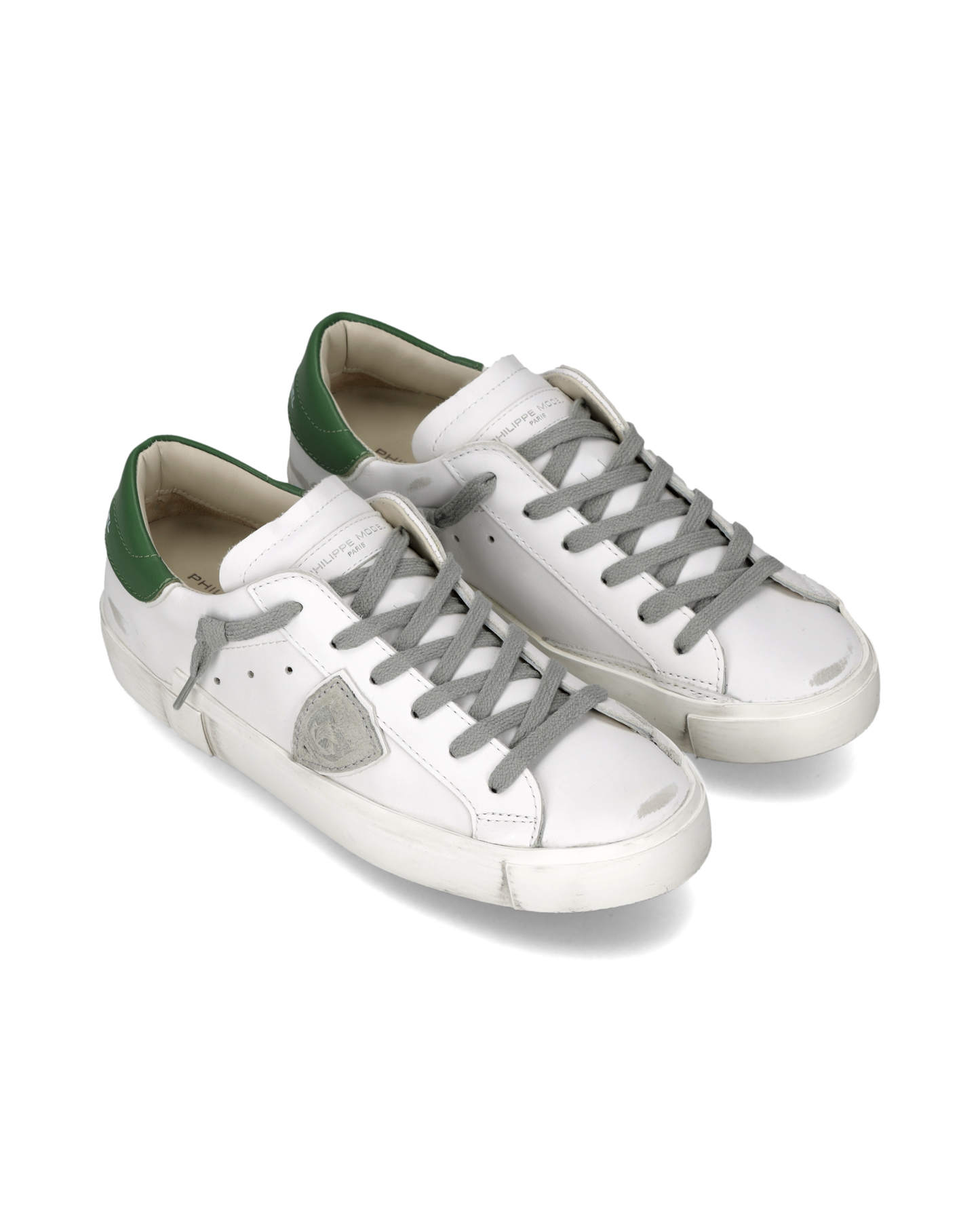 Sneakers Prsx Donna, Bianco Verde Bottiglia