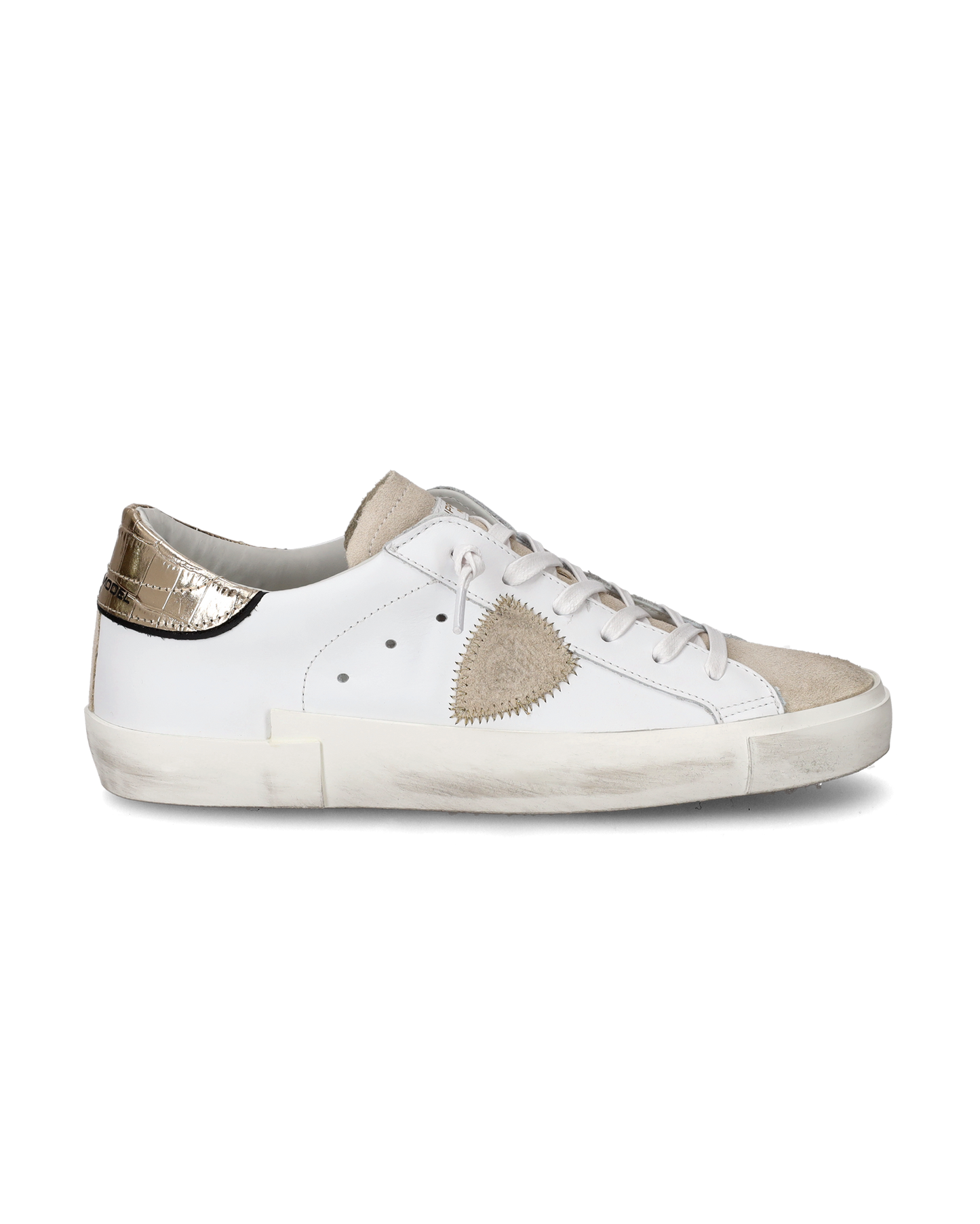 Sneaker bassa Prsx donna - bianco e oro