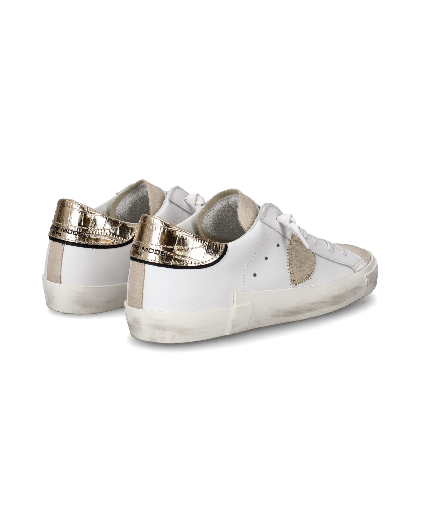 Sneaker bassa Prsx donna - bianco e oro