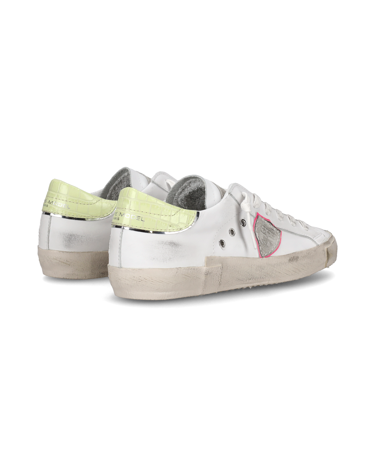 Sneaker bassa PRSX donna - bianco e giallo