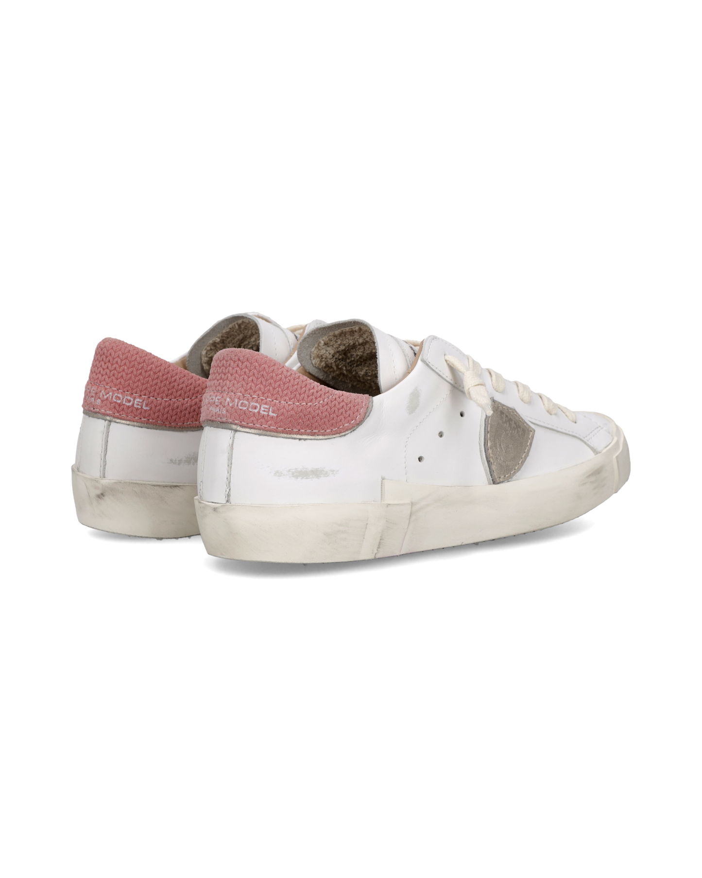 Sneakers Prsx Donna, Bianco Rosa Antico