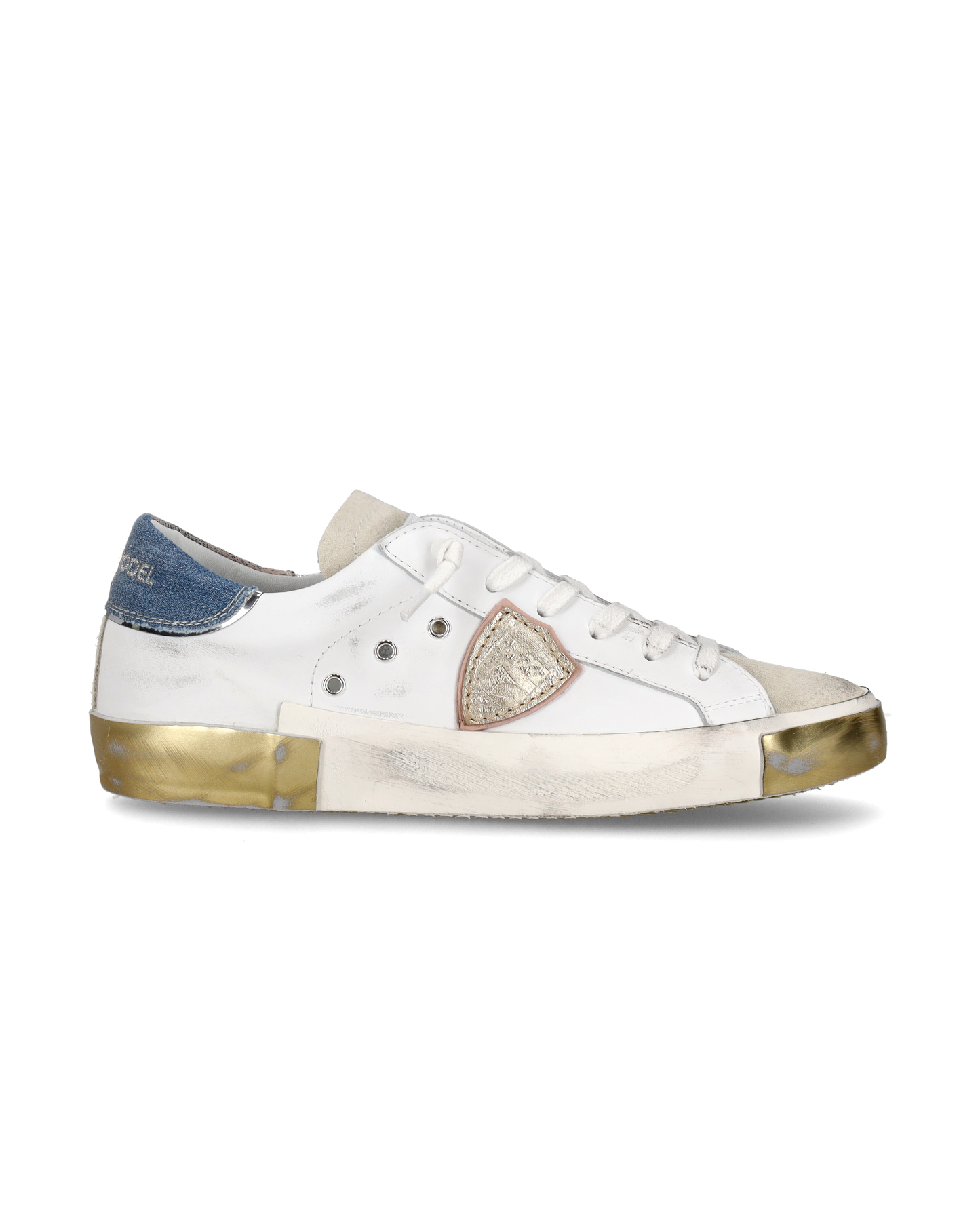 Sneaker bassa PRSX donna - bianco e azzurro