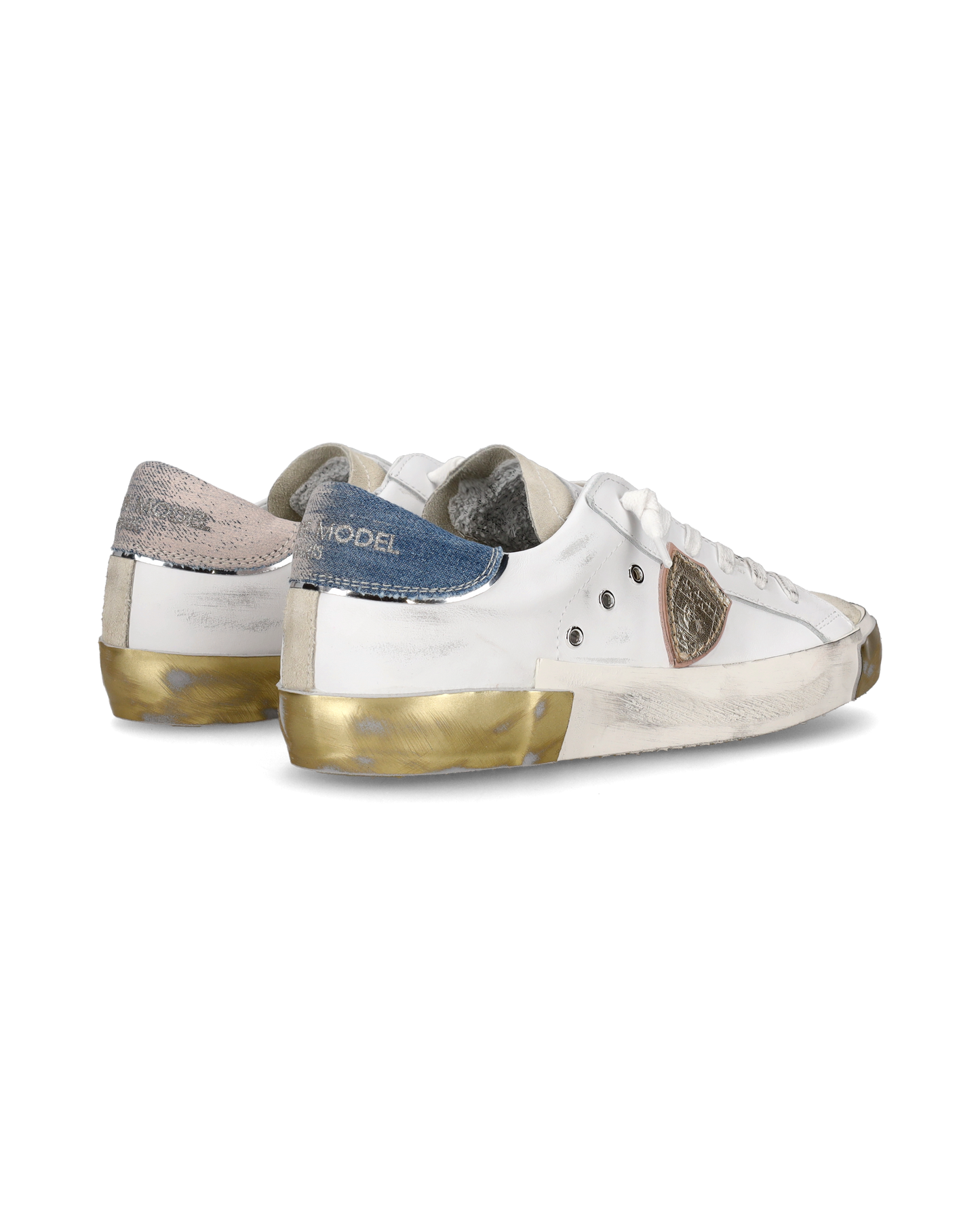 Sneaker bassa PRSX donna - bianco e azzurro