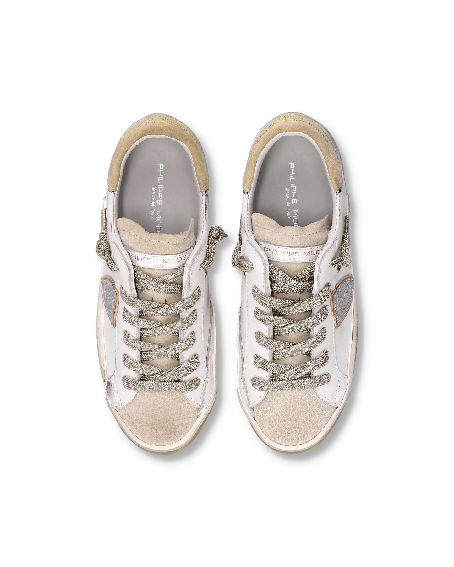 Sneakers Prsx Donna, Bianco Sabbia