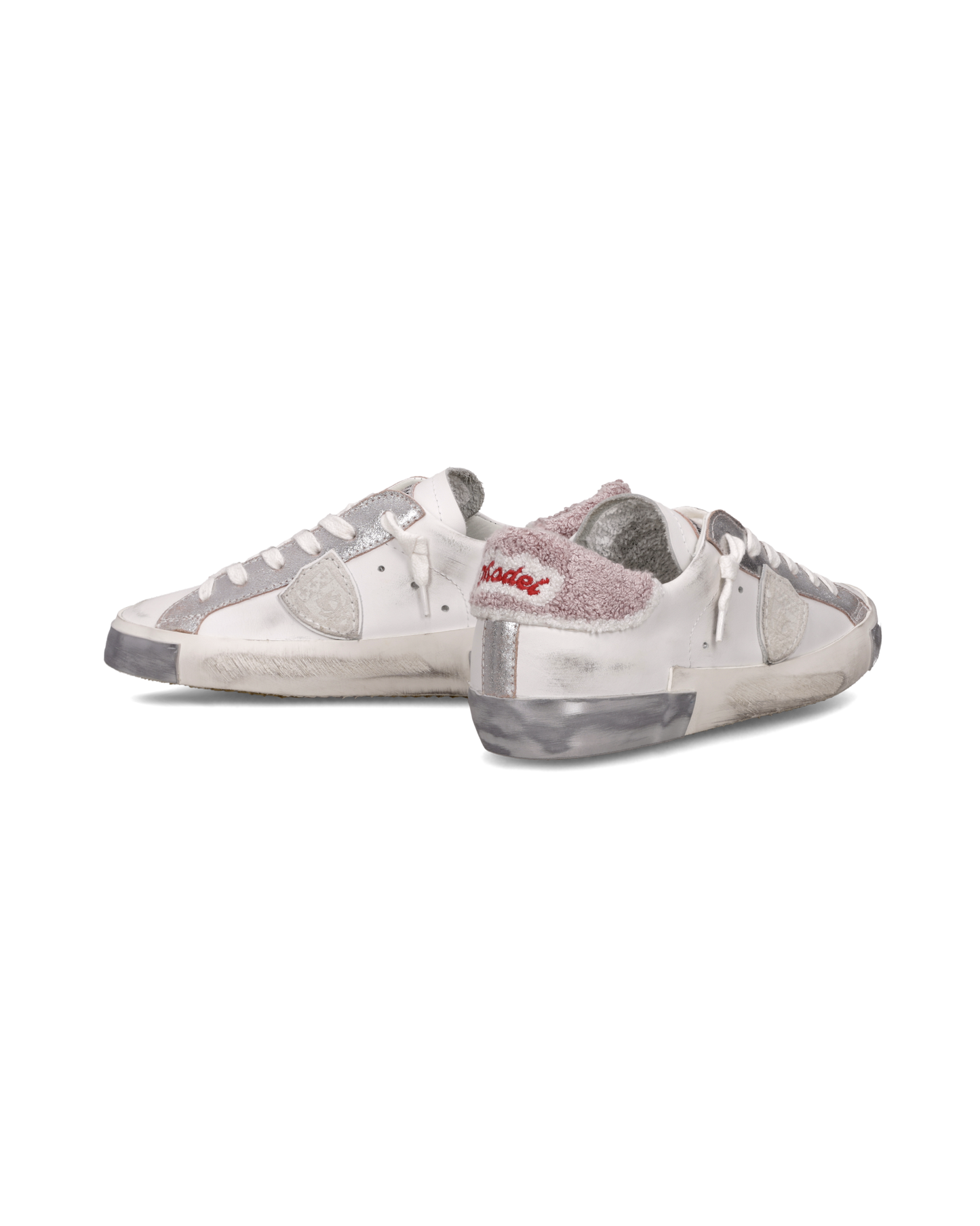 Sneakers Prsx Donna, Bianco Rosa