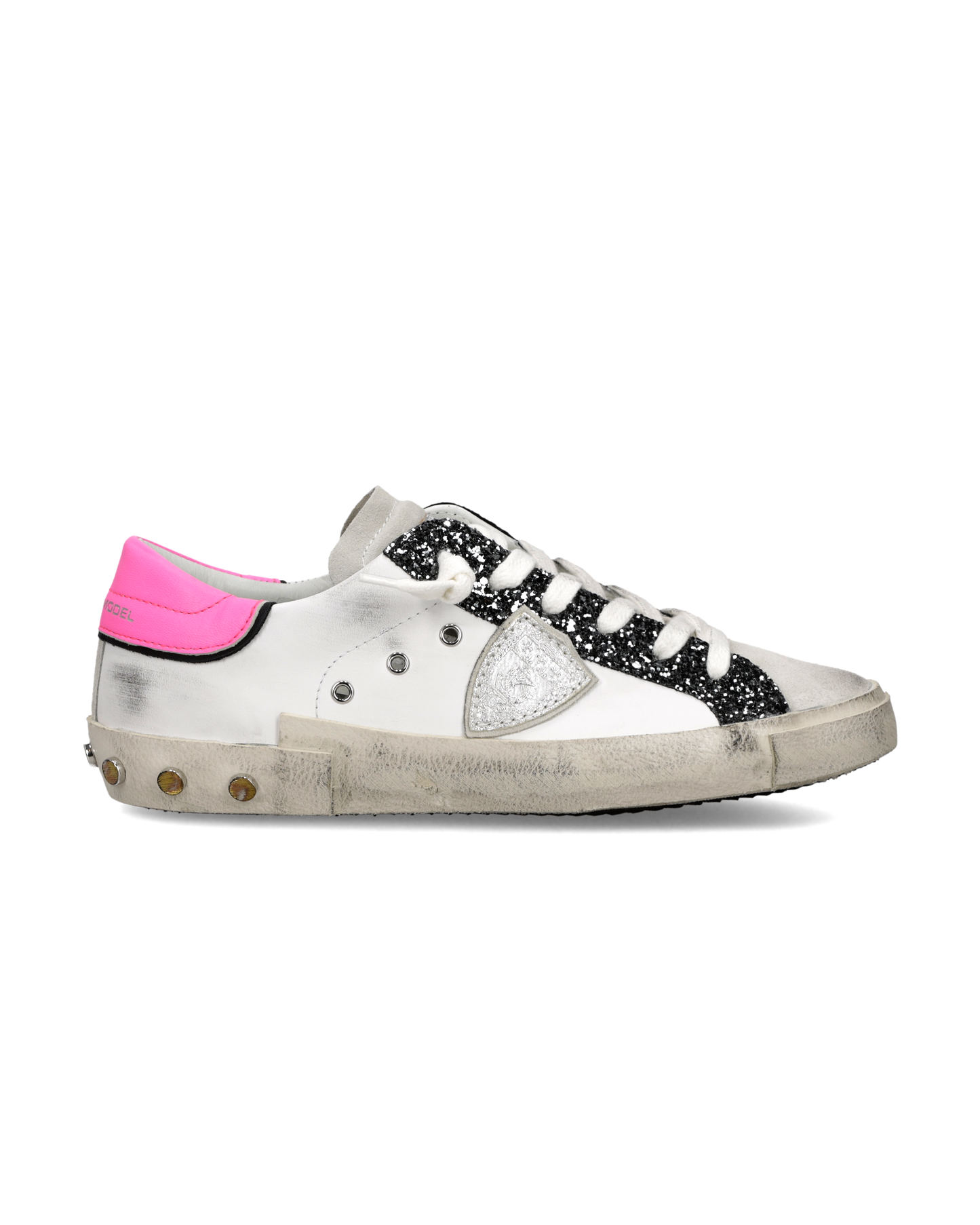 Damessneakers Prsx, Wit Grijs Roze