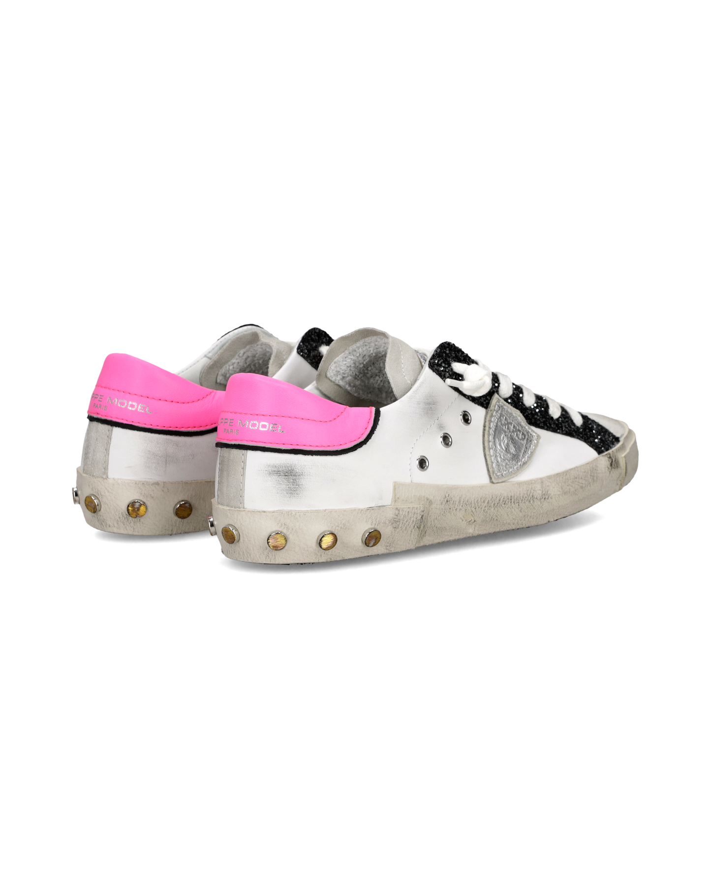 Damessneakers Prsx, Wit Grijs Roze