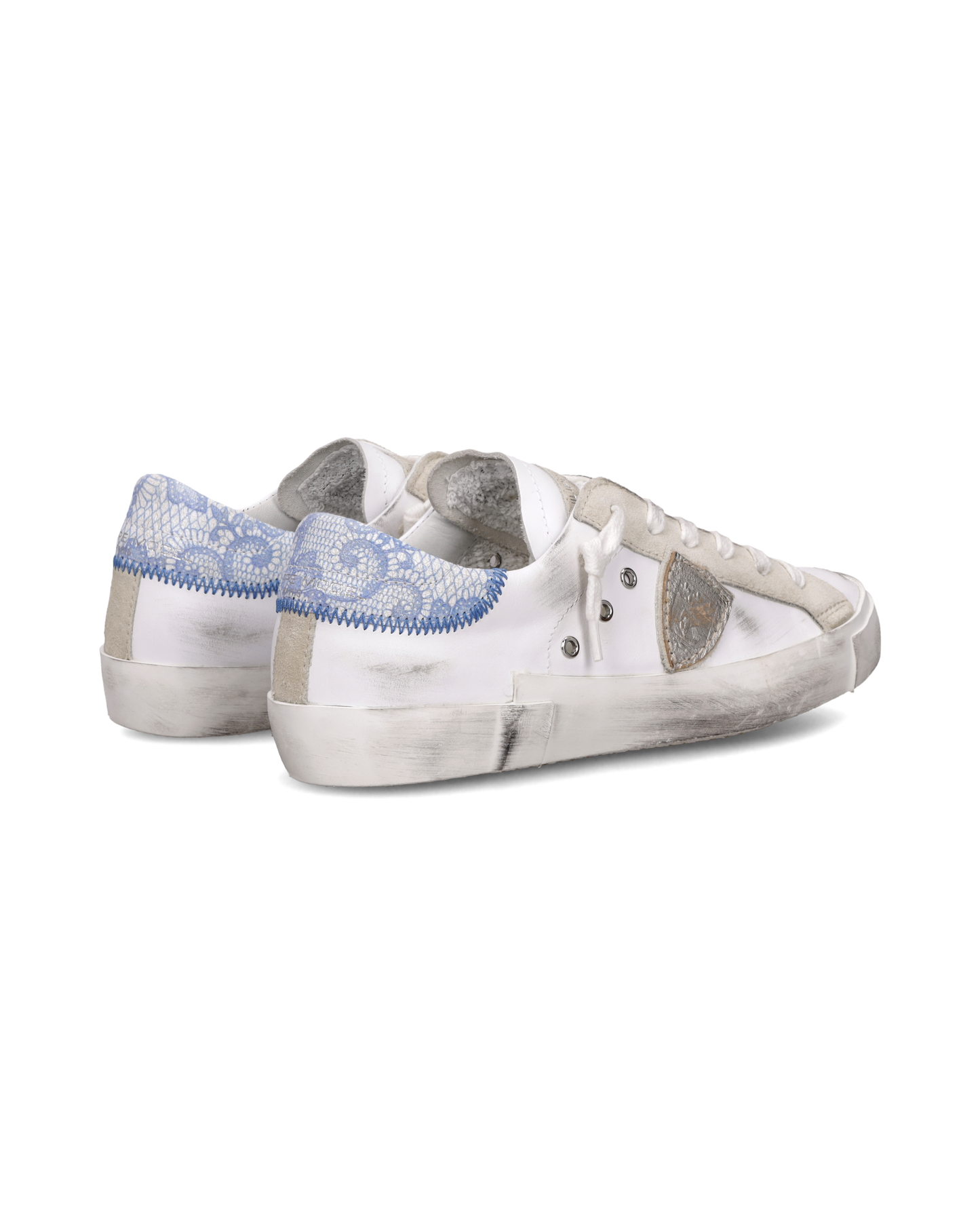 Sneakers Prsx Donna, Bianco Blu