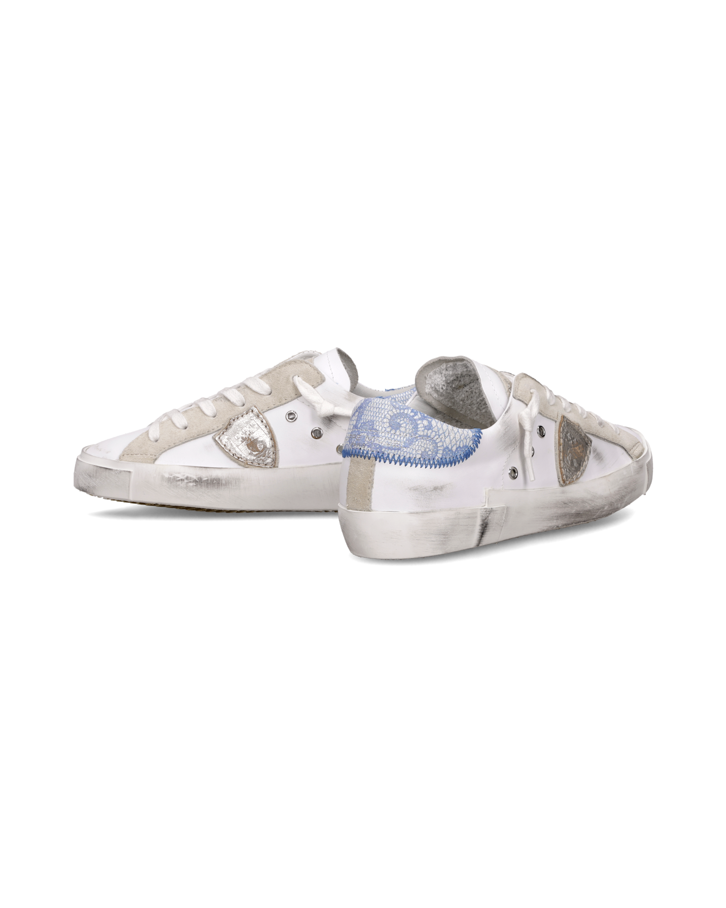 Sneakers Prsx Donna, Bianco Blu