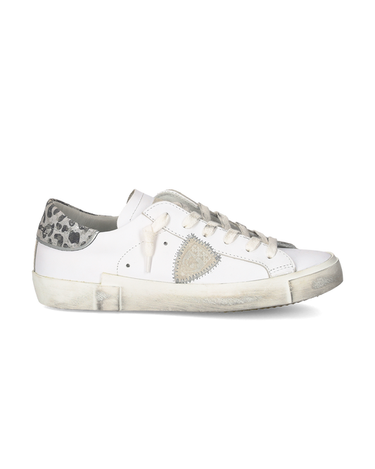 Sneakers Prsx Tennis Women, White Silver