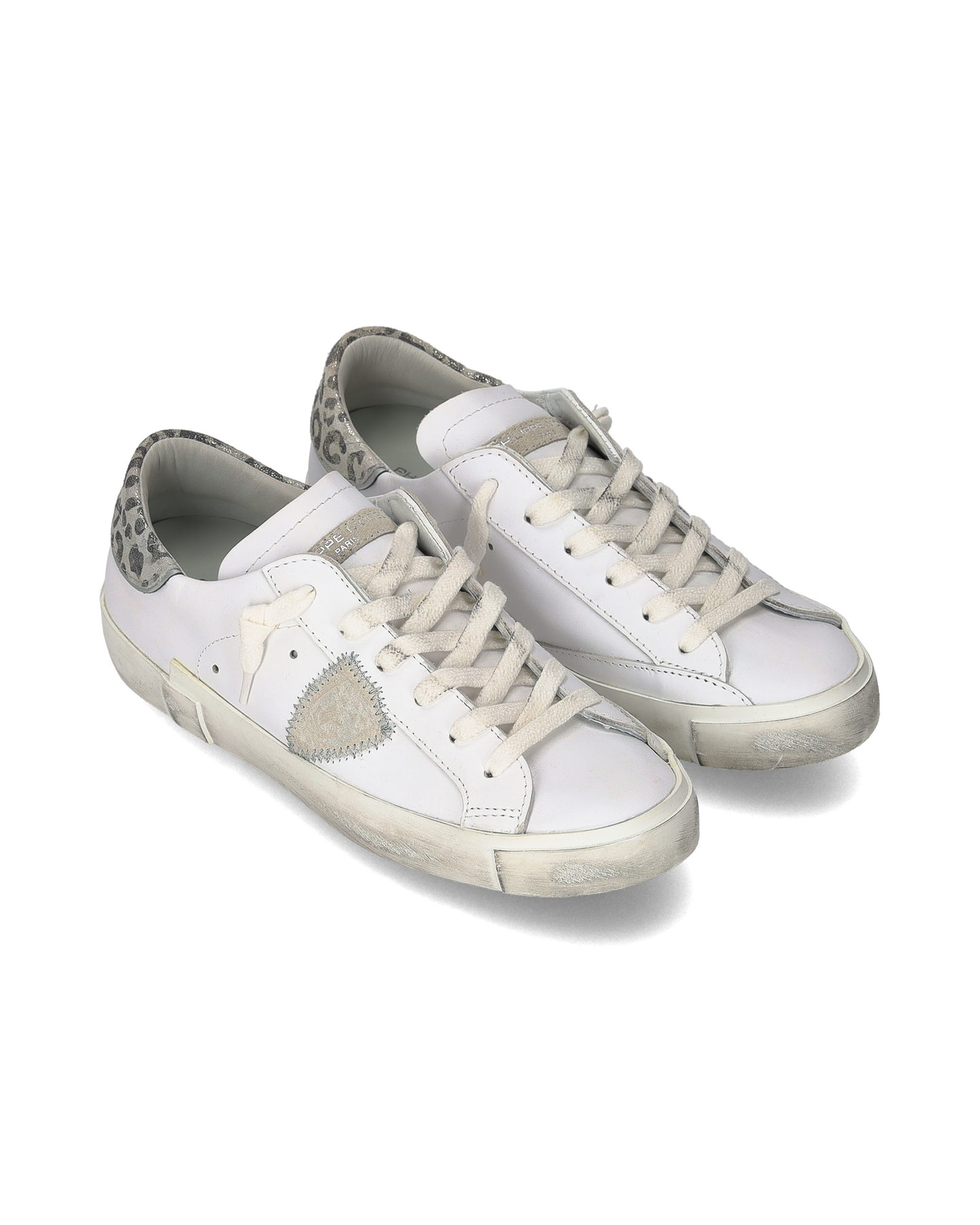 Sneakers Prsx Tennis Women, White Silver