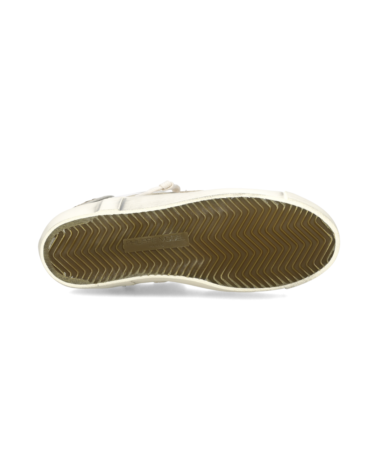 Sneakers Prsx Donna, Bianco Fango Stampa Animalier
