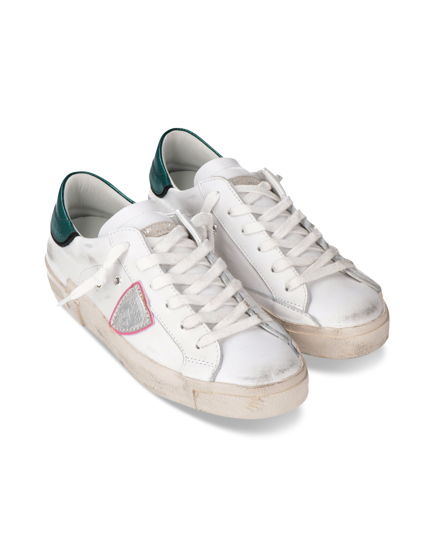 Sneakers Prsx Tennis Women, White Petrol