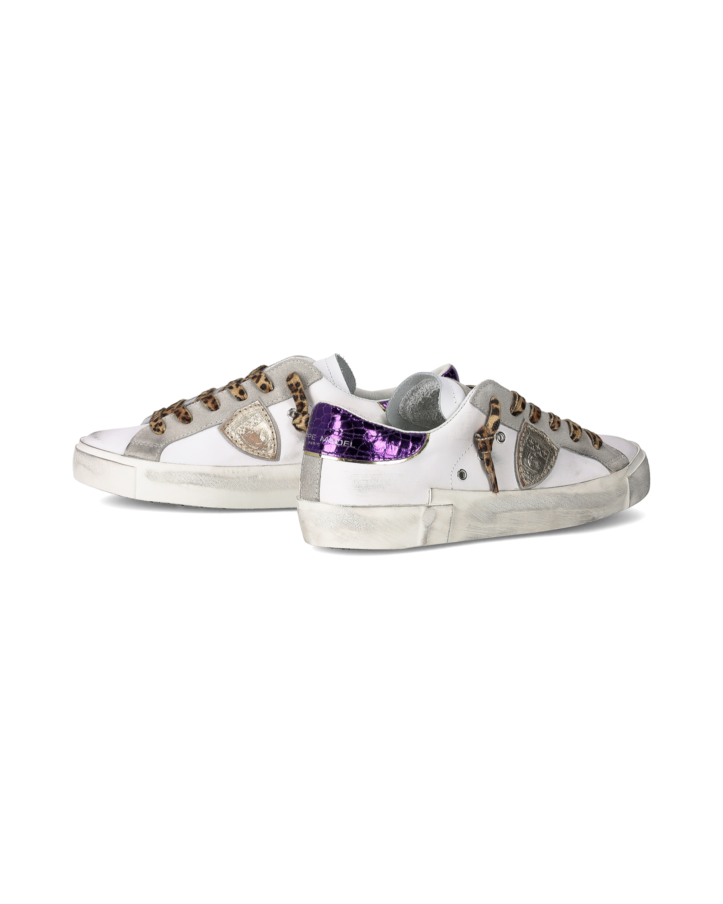 Sneaker Prsx Donna, Bianco e Violetto