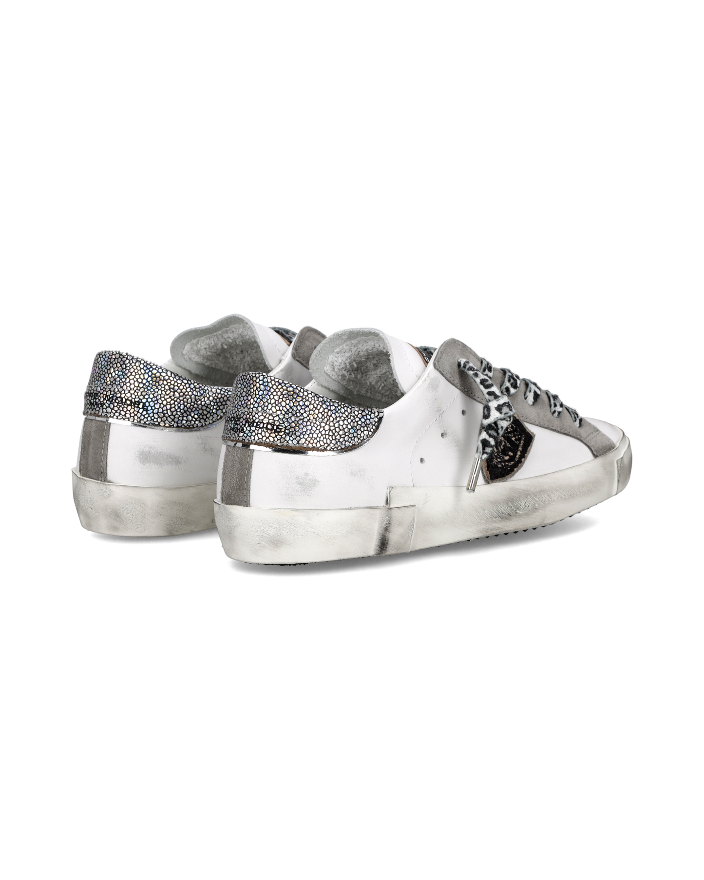 Sneakers Prsx Donna, Bianco Grigio Nero