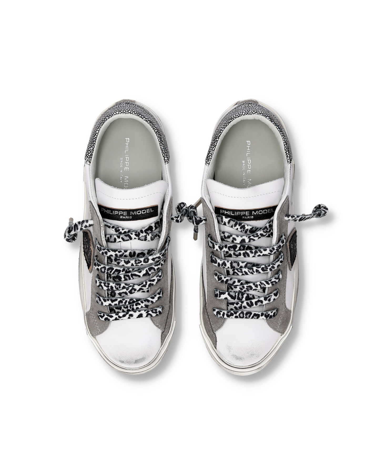 Sneakers Prsx Donna, Bianco Grigio Nero