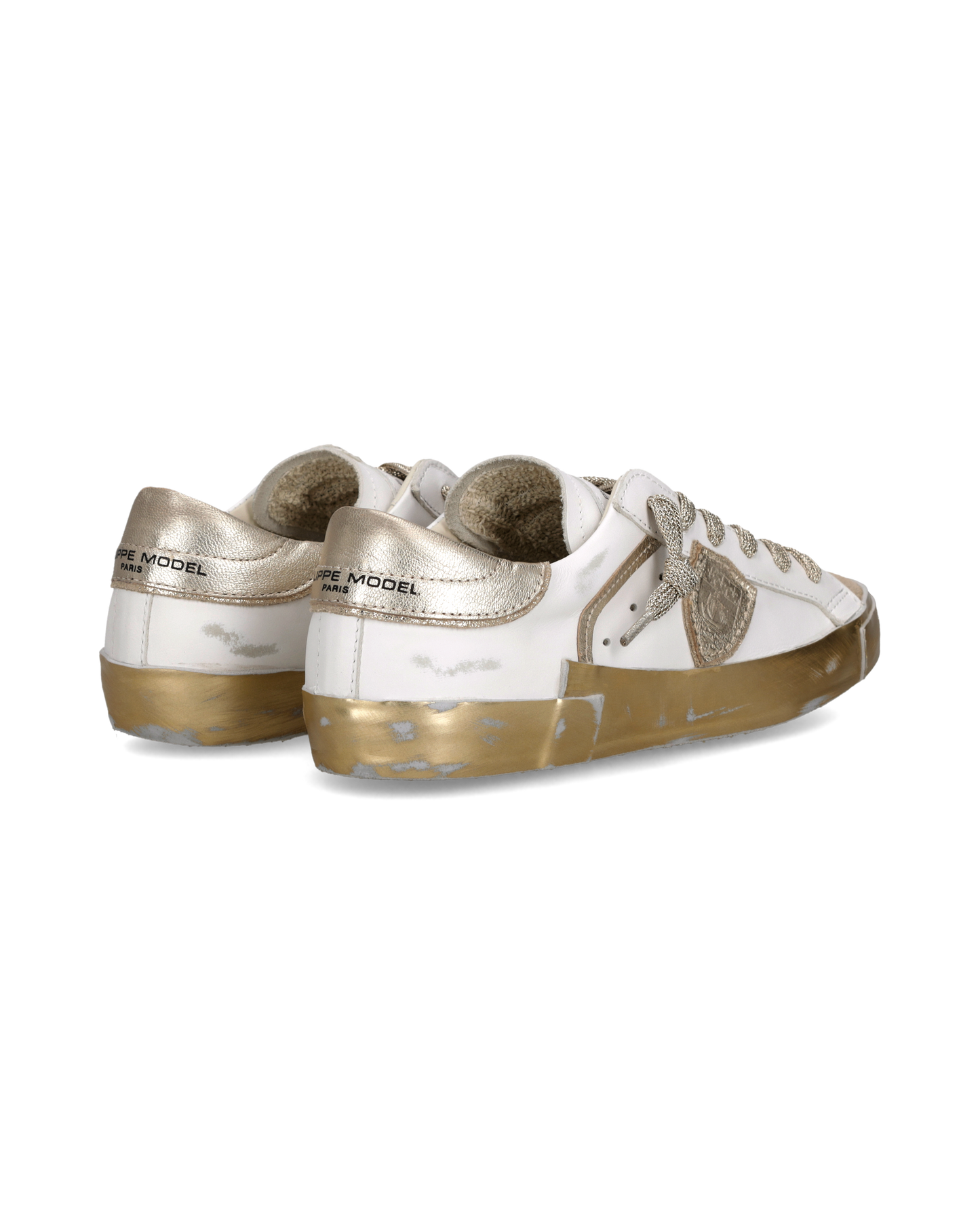 Sneakers Prsx Women, White Gold