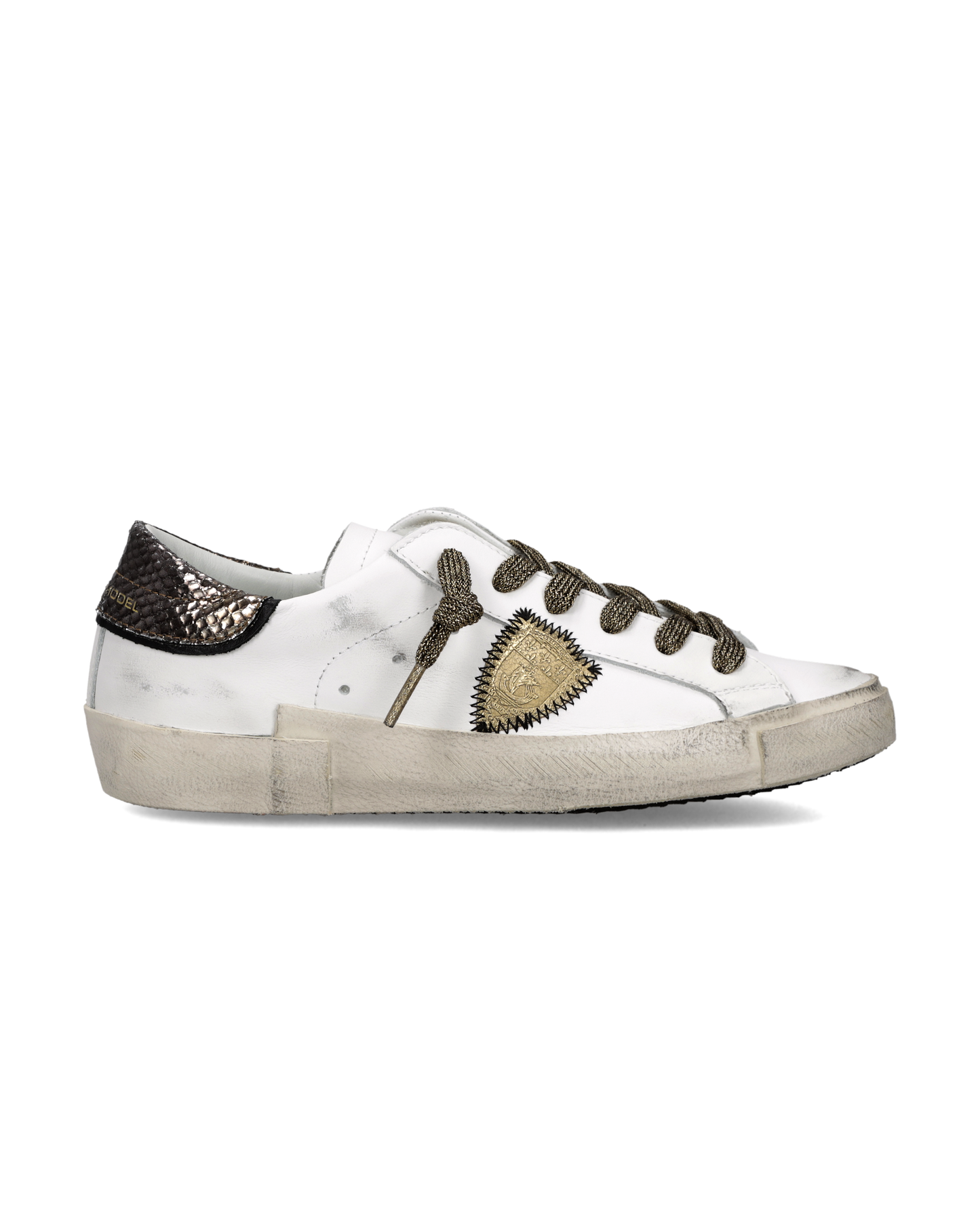 Sneakers Prsx Donna, Bianco Bronzo
