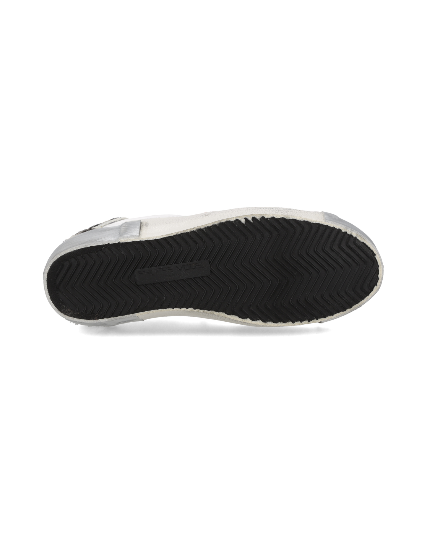 Zapatillas Prsx Para Mujer, Blanco Animal Print y Gris