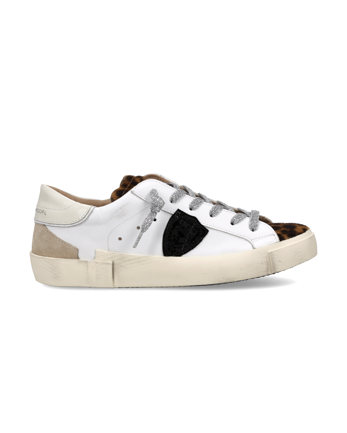 Zapatillas Prsx Para Mujer, Blanco Marrón