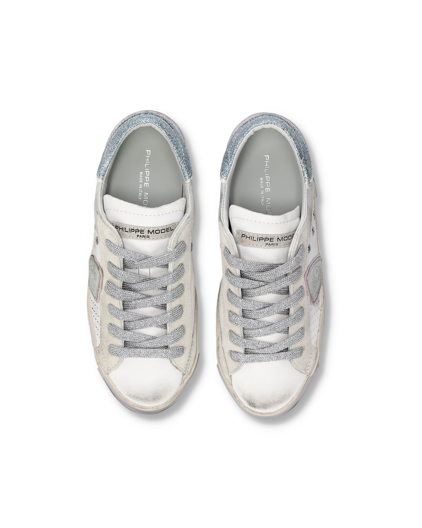 Sneakers Prsx Donna, Bianco Verde