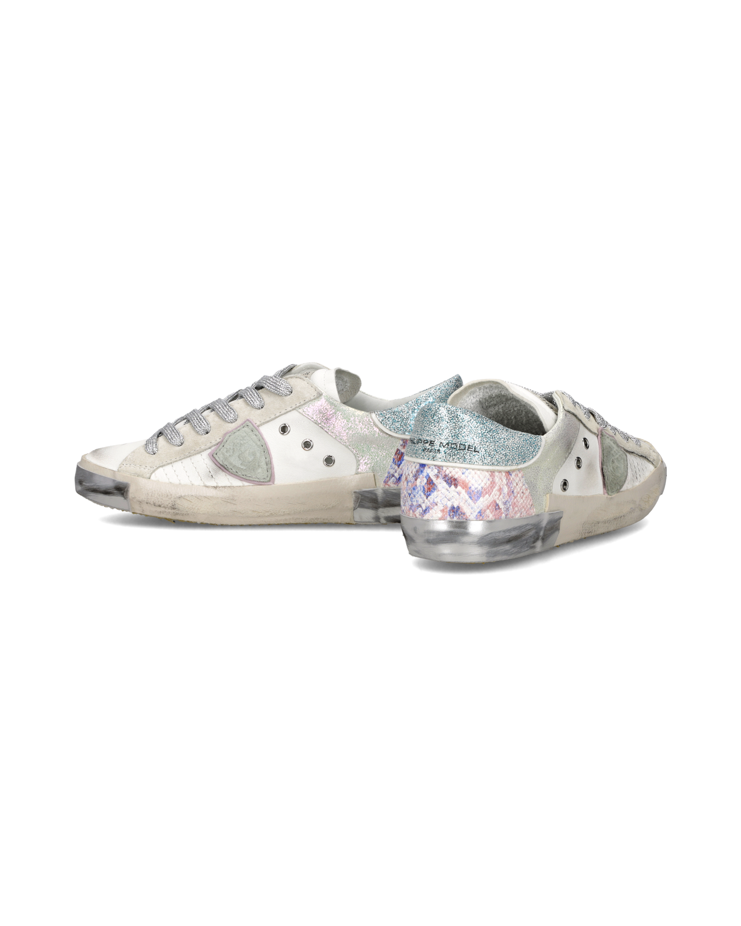 Sneakers Prsx Donna, Bianco Verde