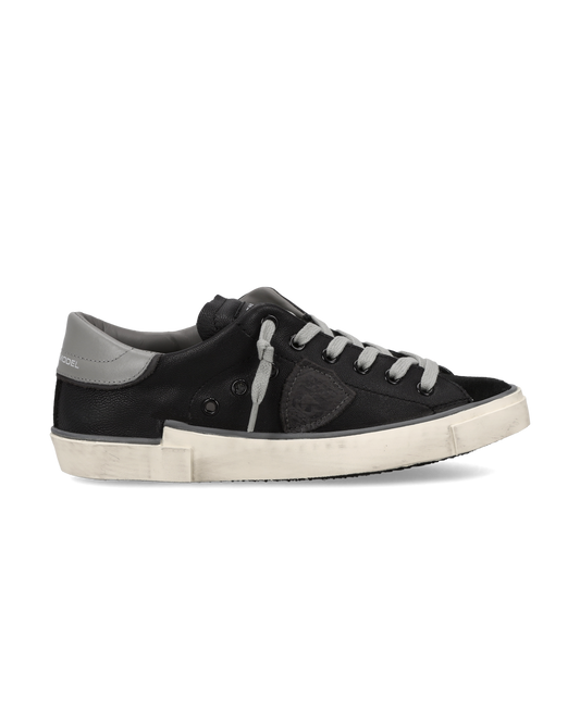 Zapatillas Prsx Para Mujer, Negro Gris Antracita