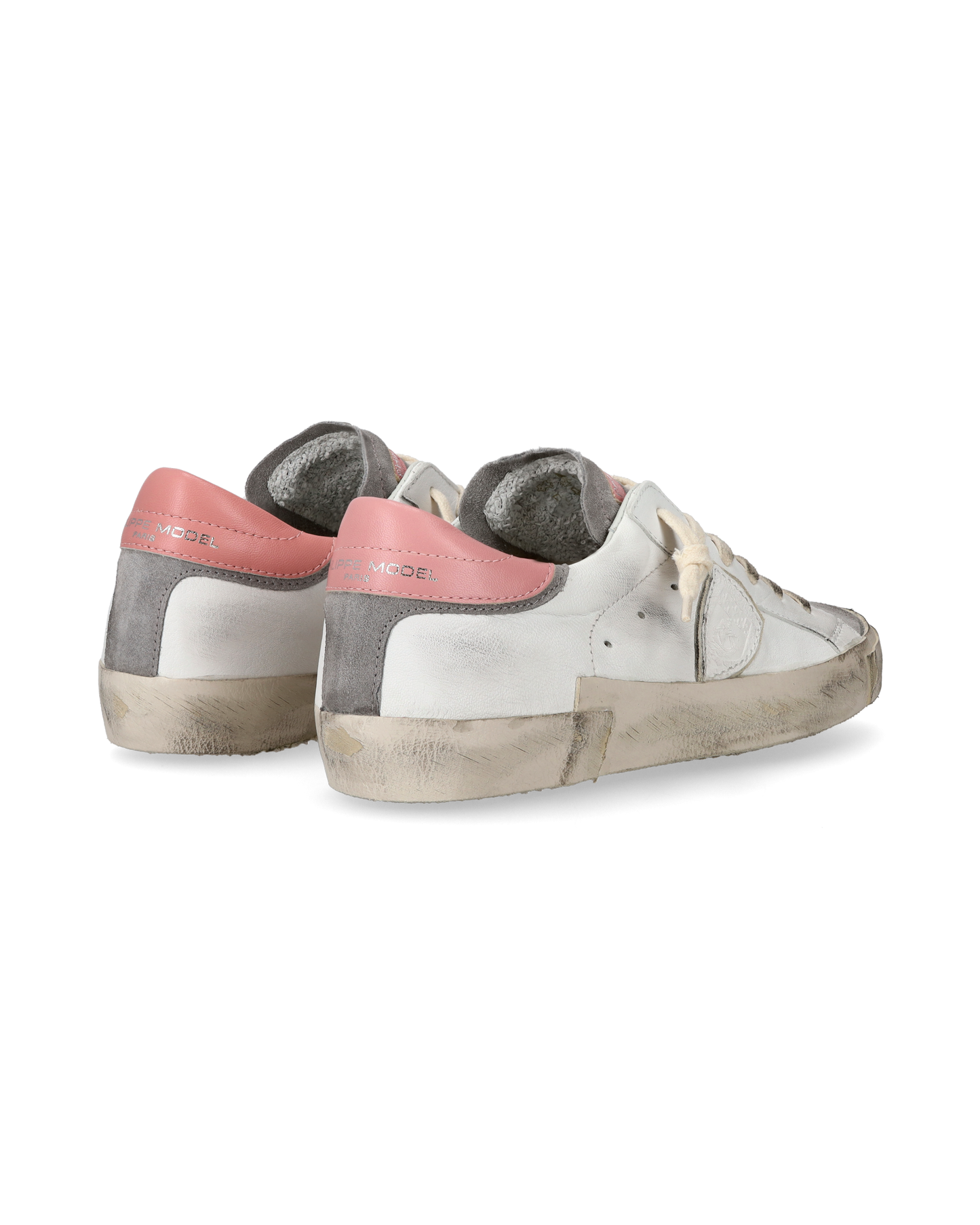 Sneaker casual Prsx da donna in pelle - Antracite e bianco