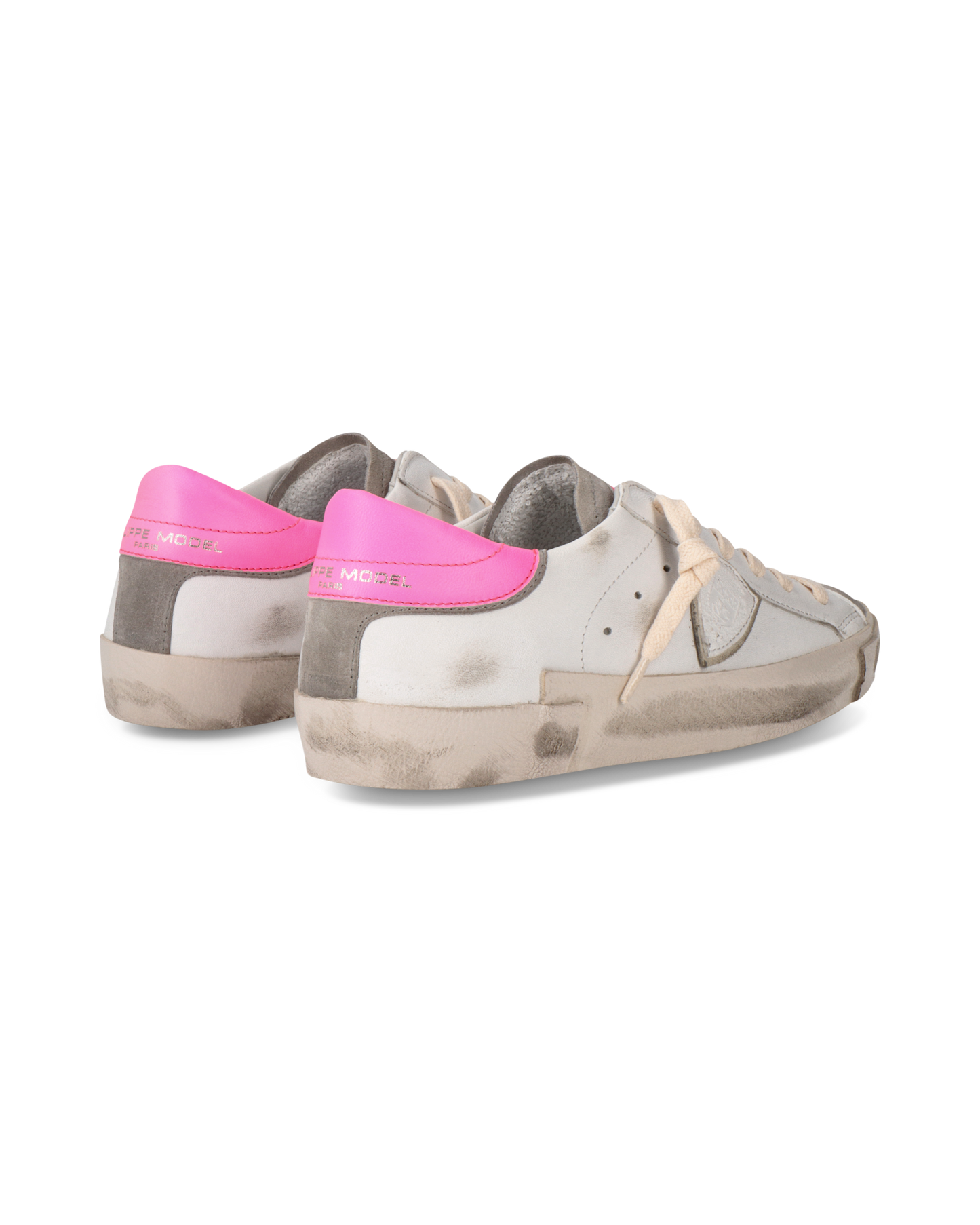 Prsx Sneaker für Damen, Weiß und Fuchsia 