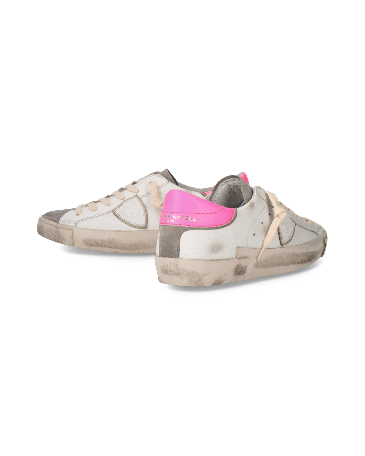 Prsx Sneaker für Damen, Weiß und Fuchsia 