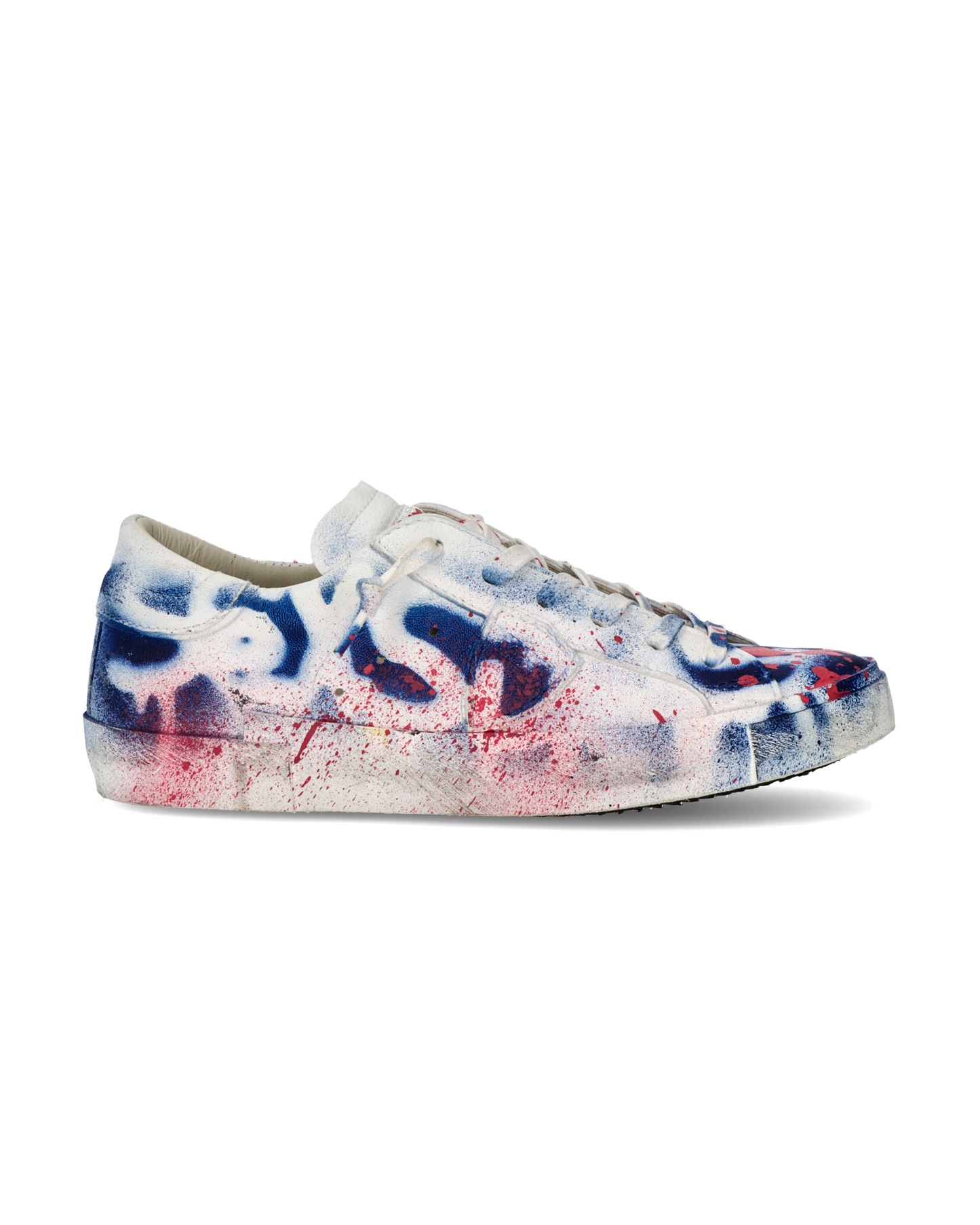 Sneaker bassa PRSX donna - bianco, blu e rosso