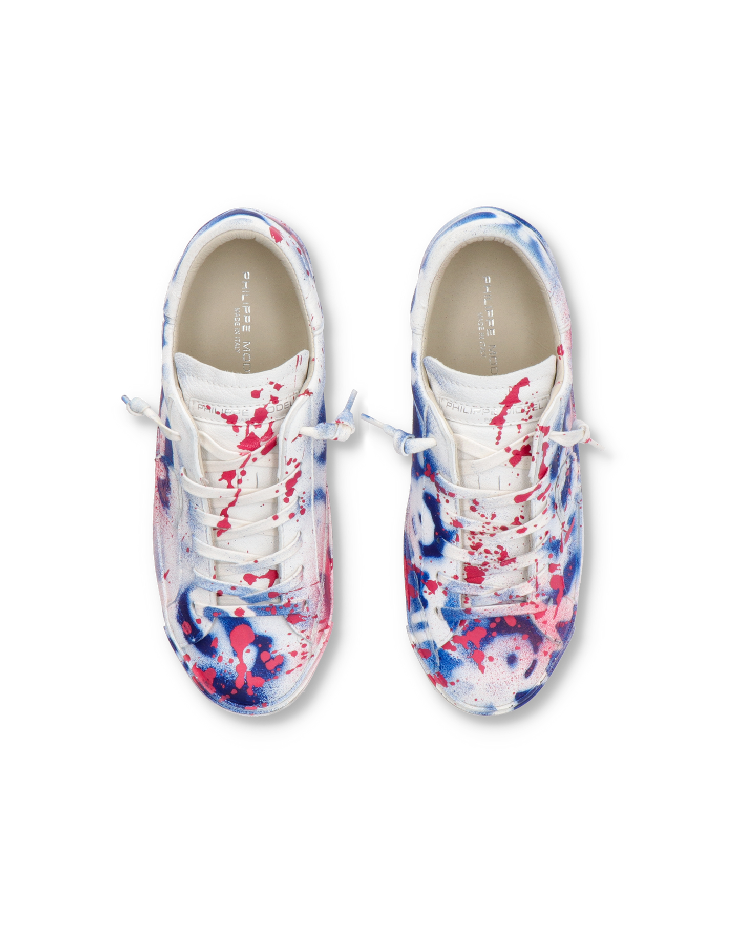 Sneaker bassa PRSX donna - bianco, blu e rosso