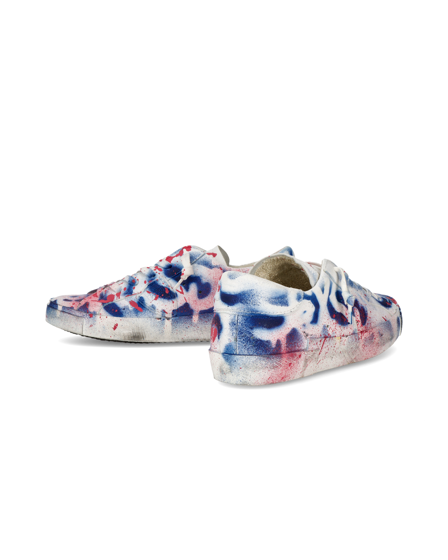 Sneaker bassa PRSX donna - bianco, blu e rosso