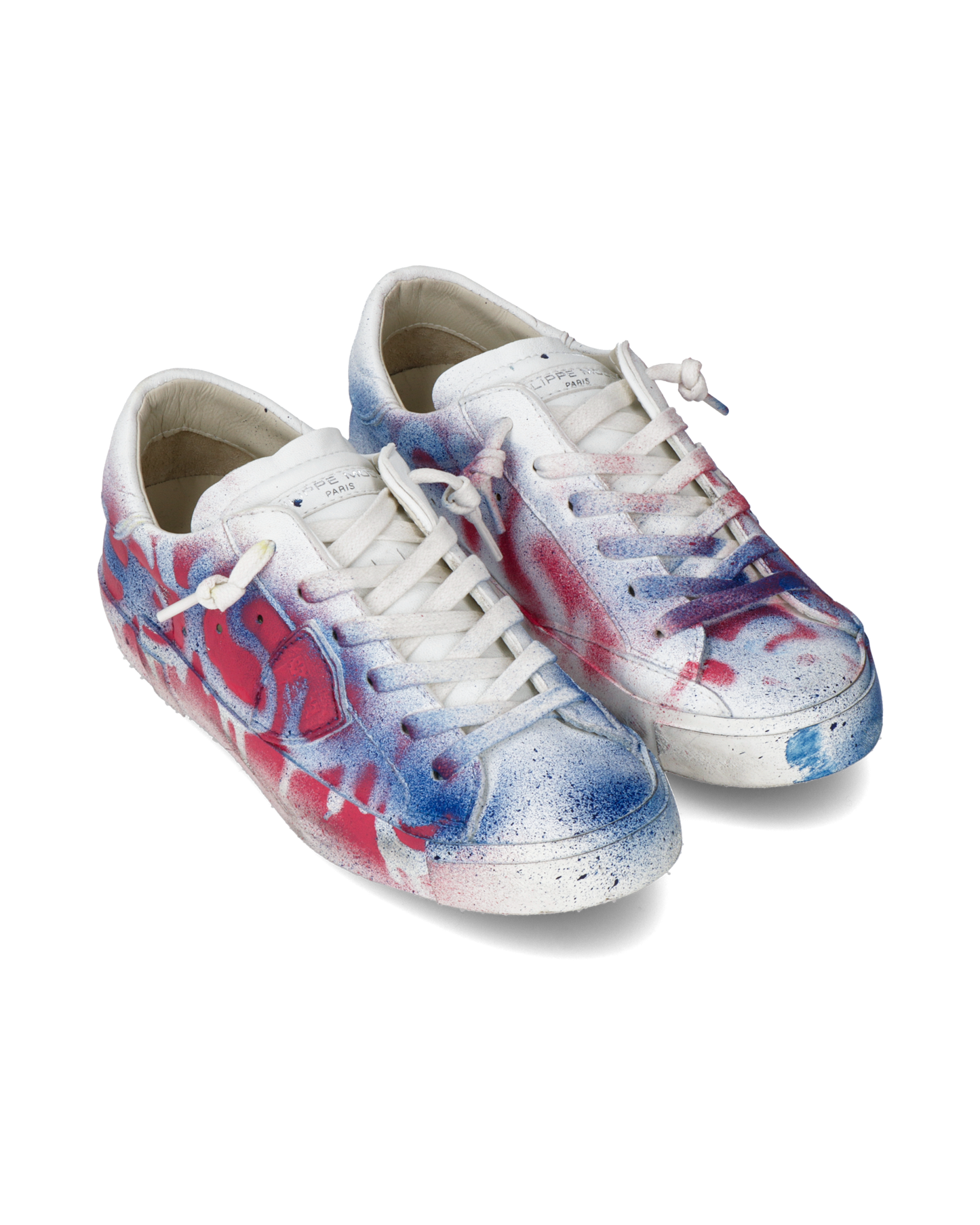 Sneaker bassa PRSX donna - bianco, rosso e blu