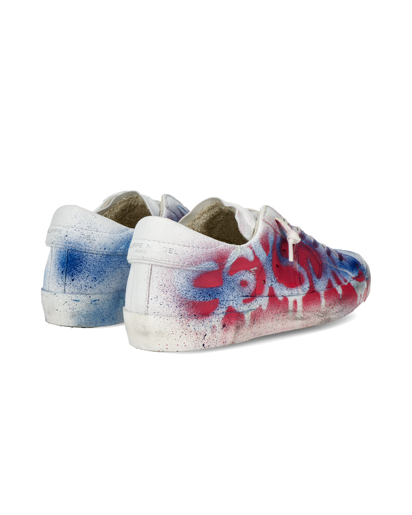 Sneaker bassa PRSX donna - bianco, rosso e blu