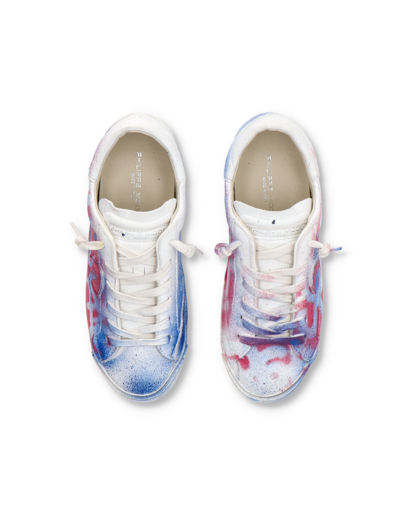 Sneaker bassa PRSX donna - bianco, rosso e blu