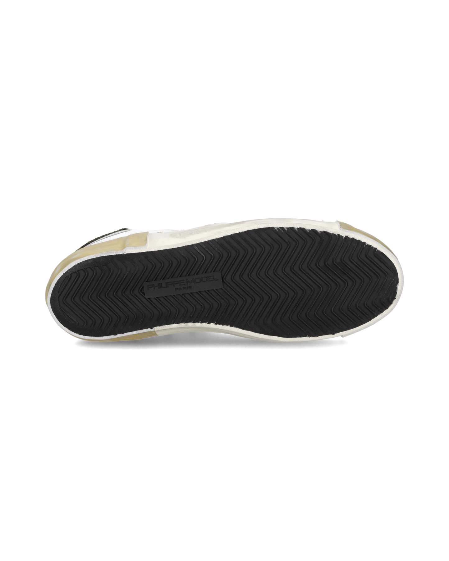 Damessneakers Prsx, Wit Legergroen