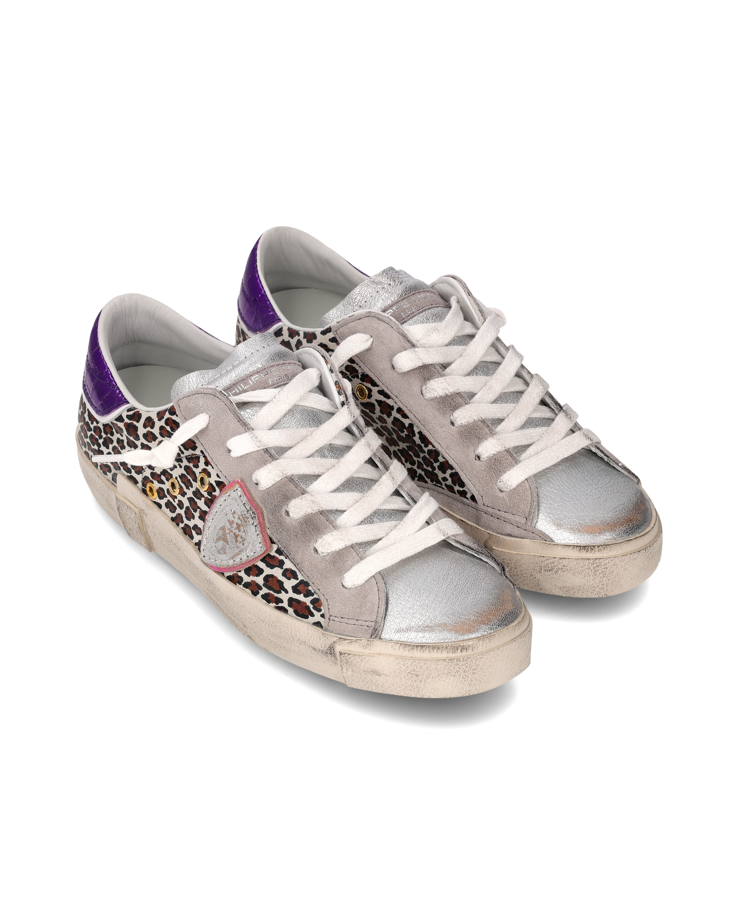 Sneakers Prsx Tennis Women, Silver Purple