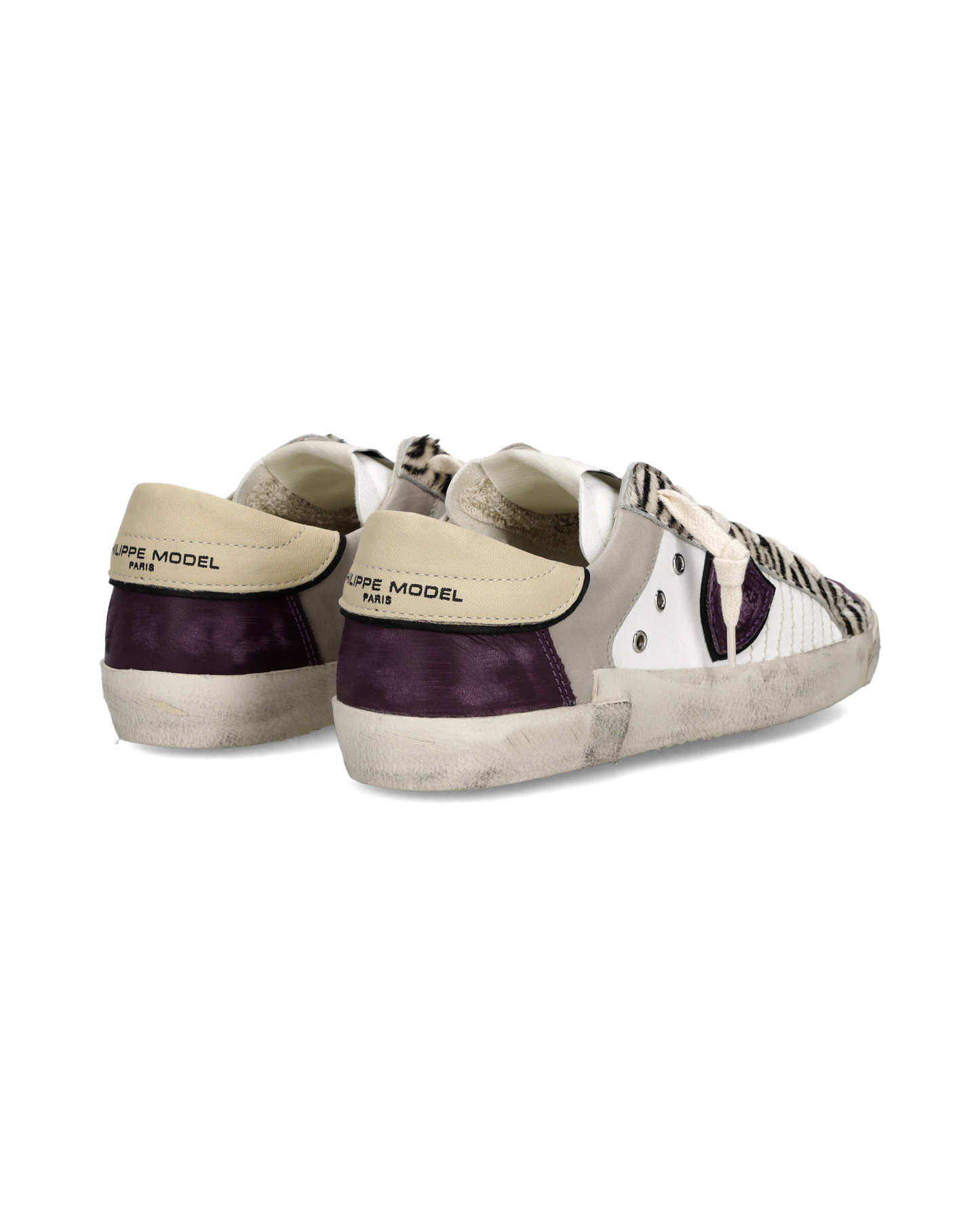 Sneakers Prsx Donna, Bianco Viola