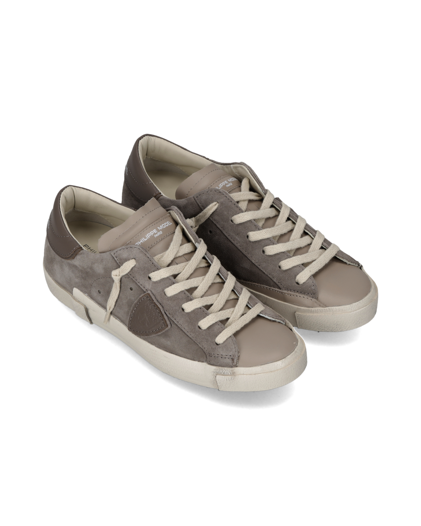 Baskets Prsx Femme, Boue Gris Taupe