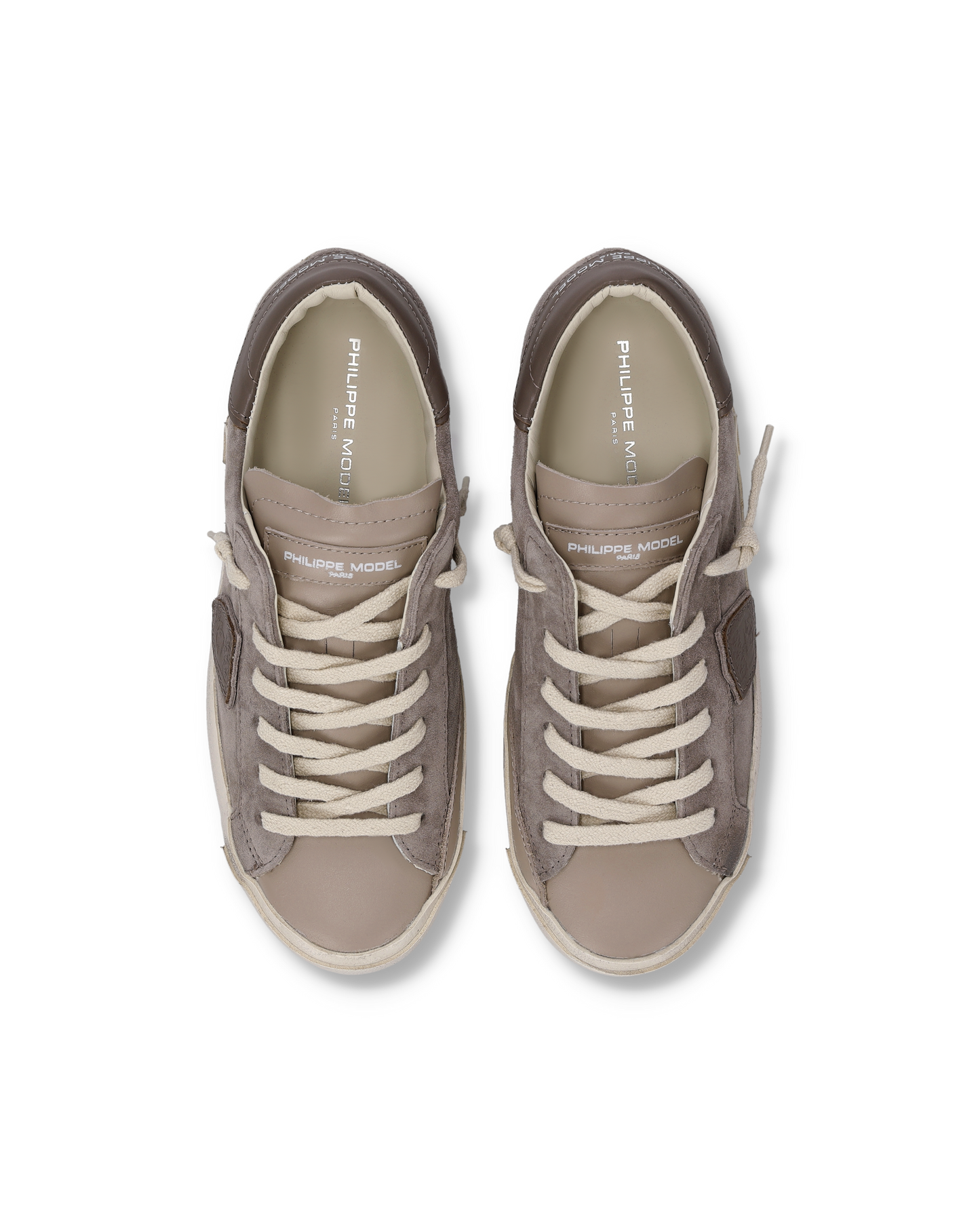Baskets Prsx Femme, Boue Gris Taupe