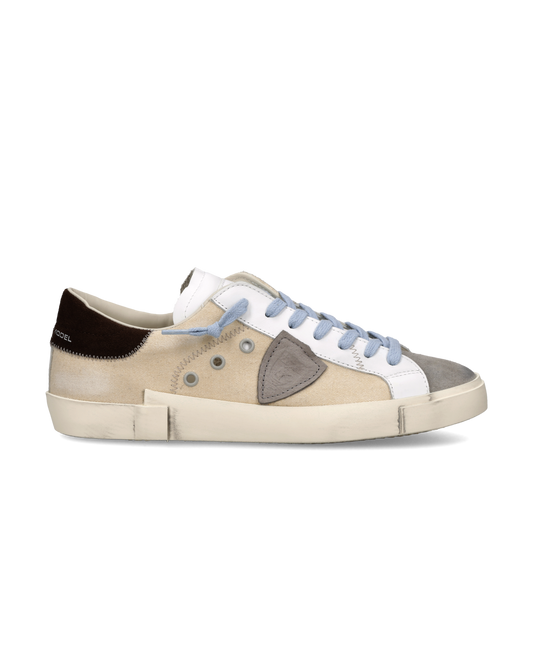 Sneakers Prsx Uomo, Sabbia Grigio Bianco