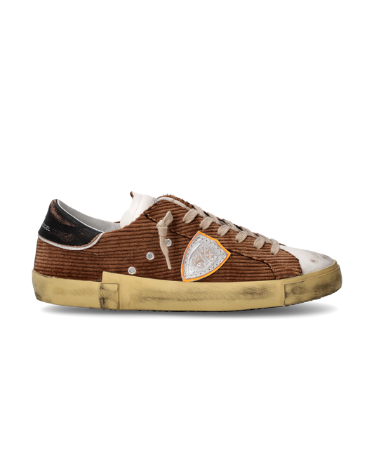 Sneakers Prsx Tennis Men, Cognac