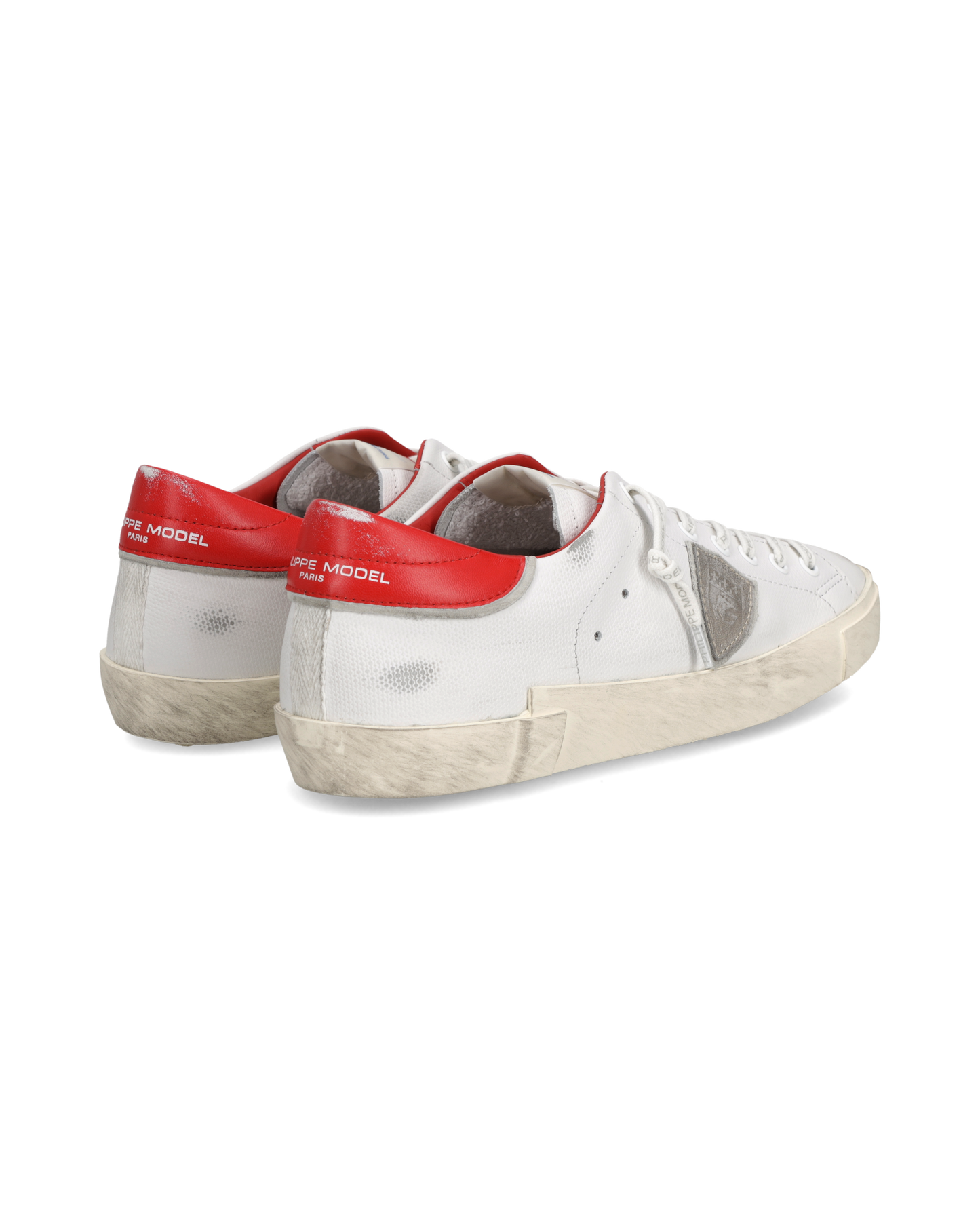 Sneakers Prsx Uomo, Bianco Rosso