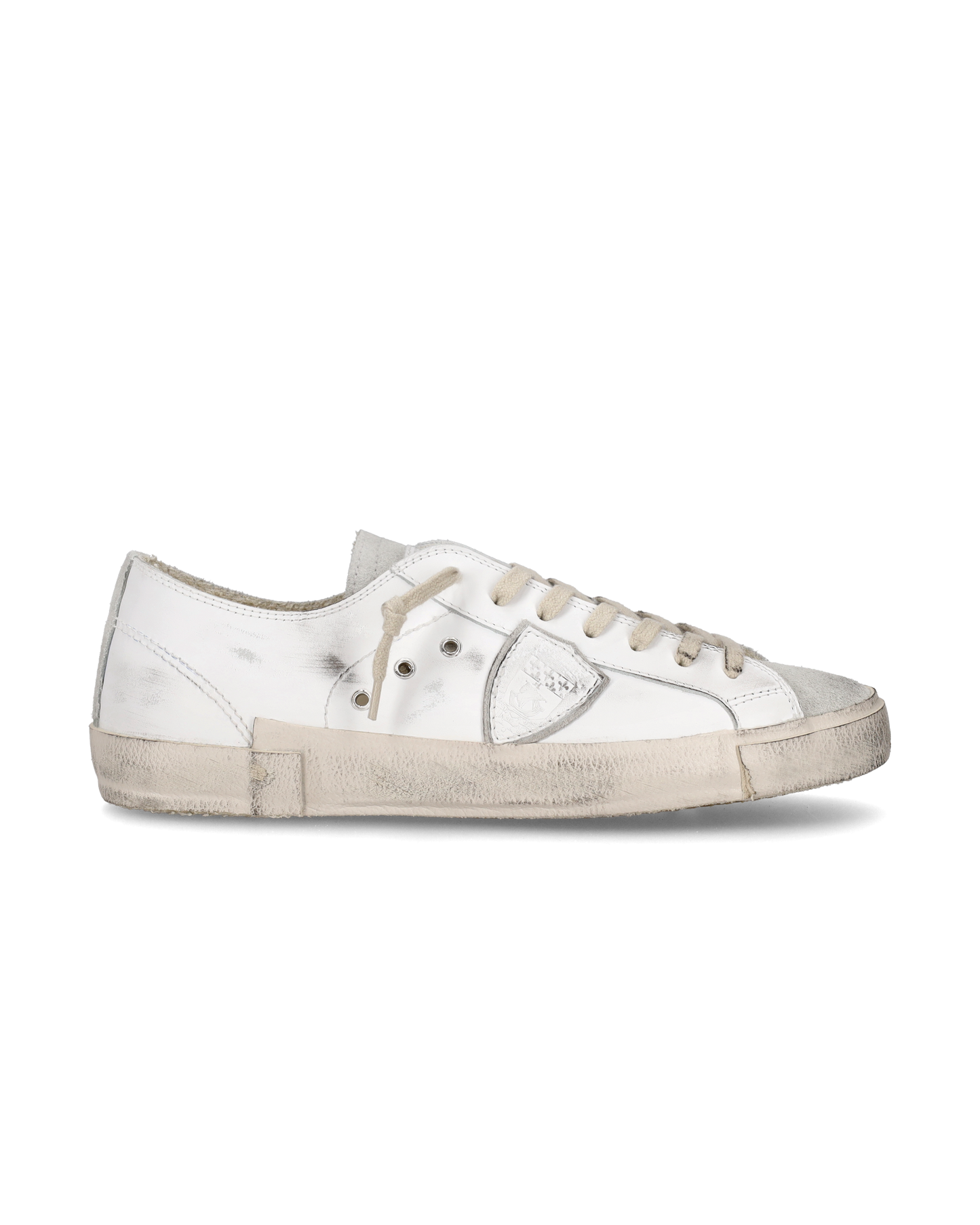 Sneaker basse Prsx uomo - bianco e grigio